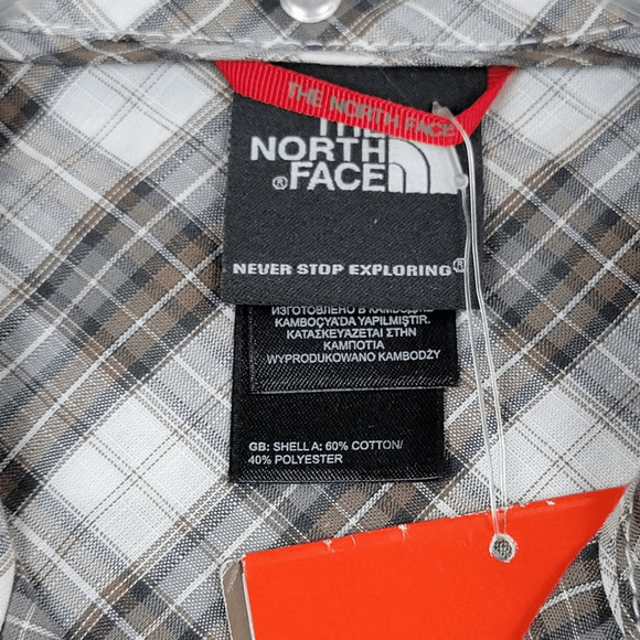 The North Face Men's Shirt Button Down Short Sleeve Small NWT - Picture 6 of 8